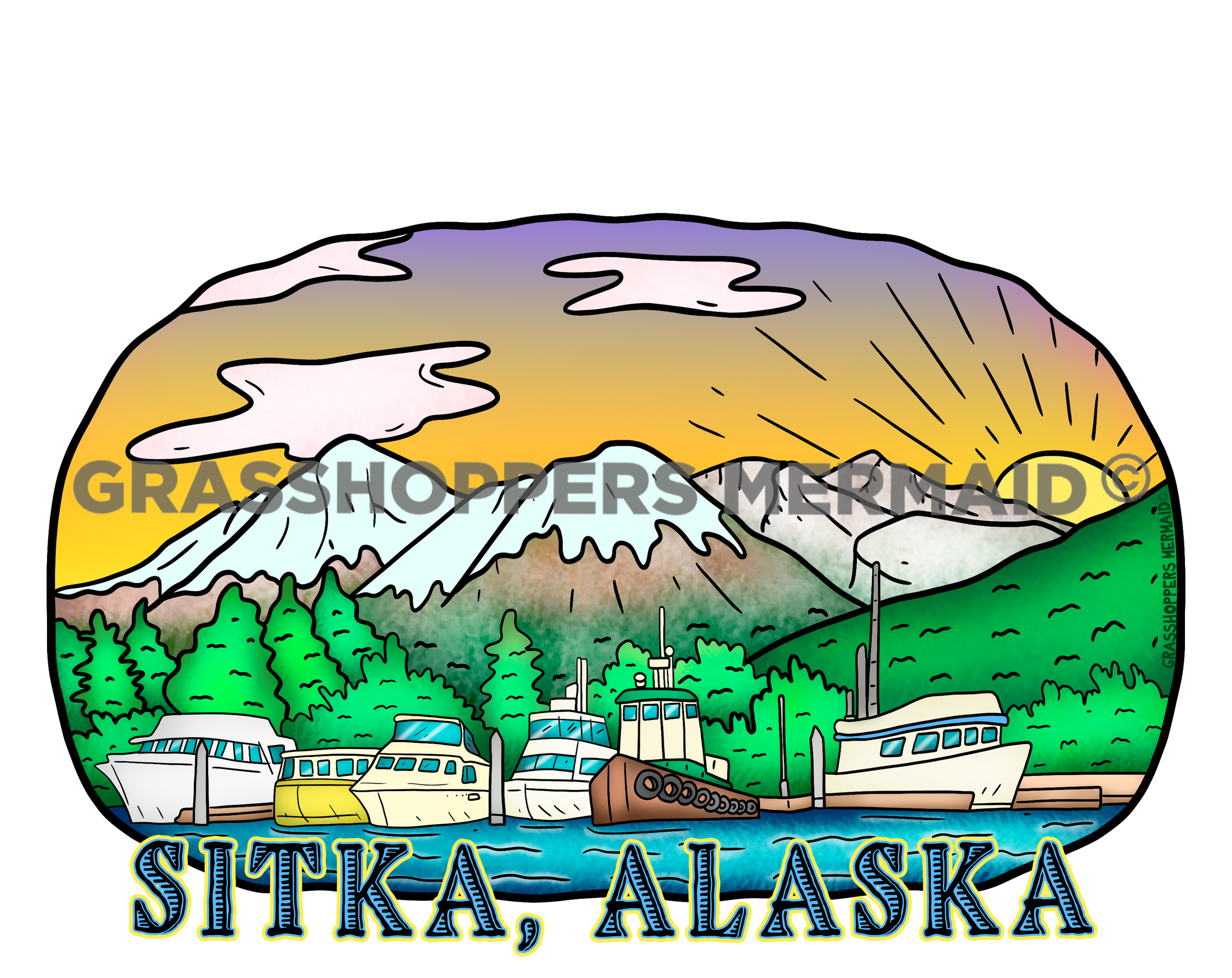 Three Sisters Sitka