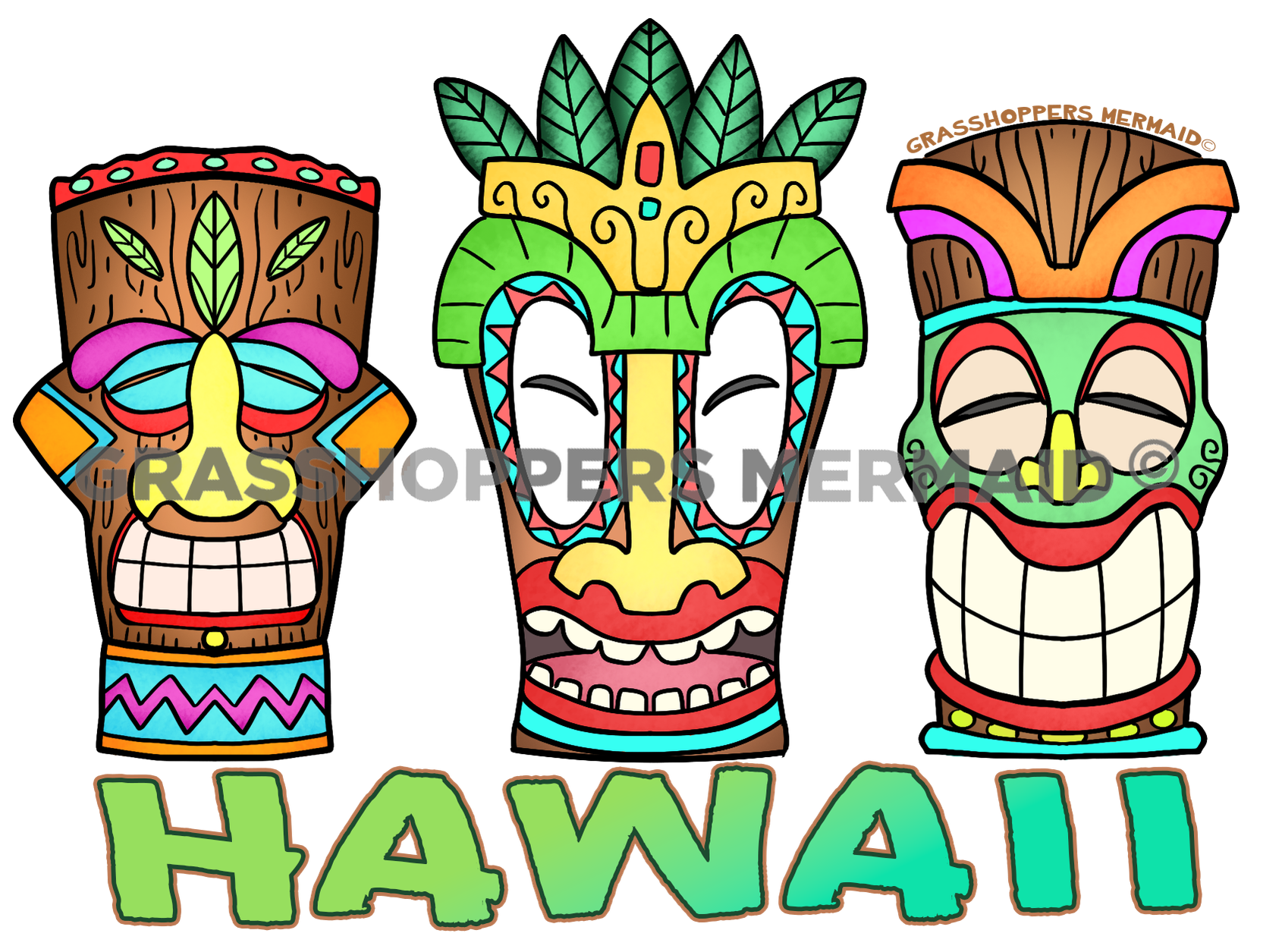 Tiki Face Lineup