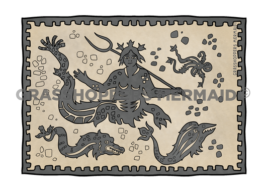 Hearst Sea Witch Mosaic