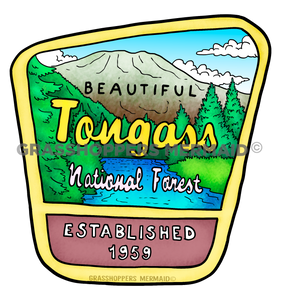 Tongass National Forest Sign