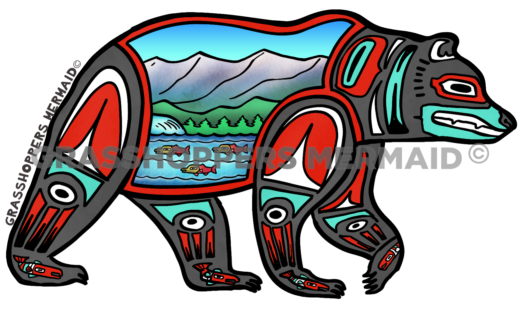 Totemic Bear Mountains