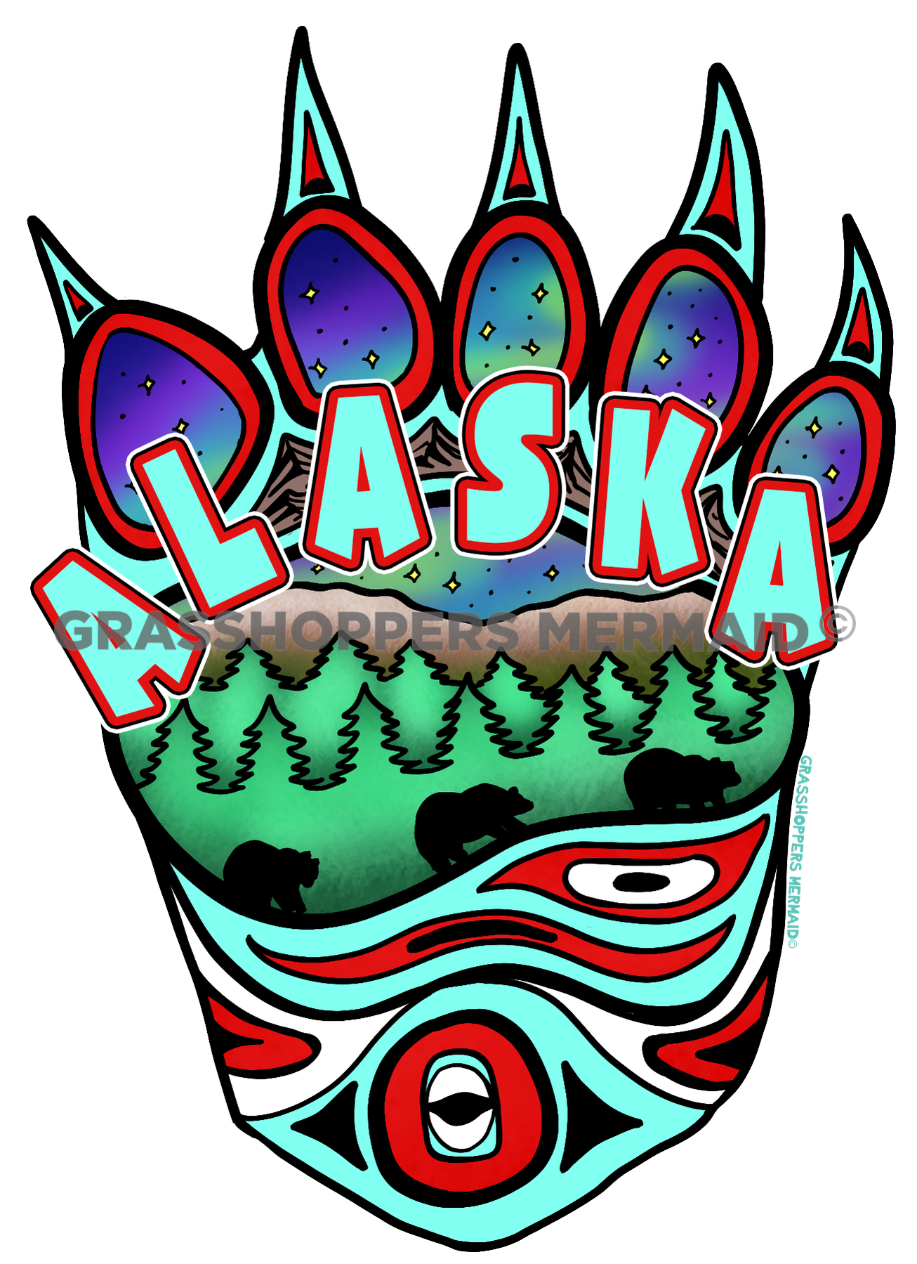 Totemic Bear Paw