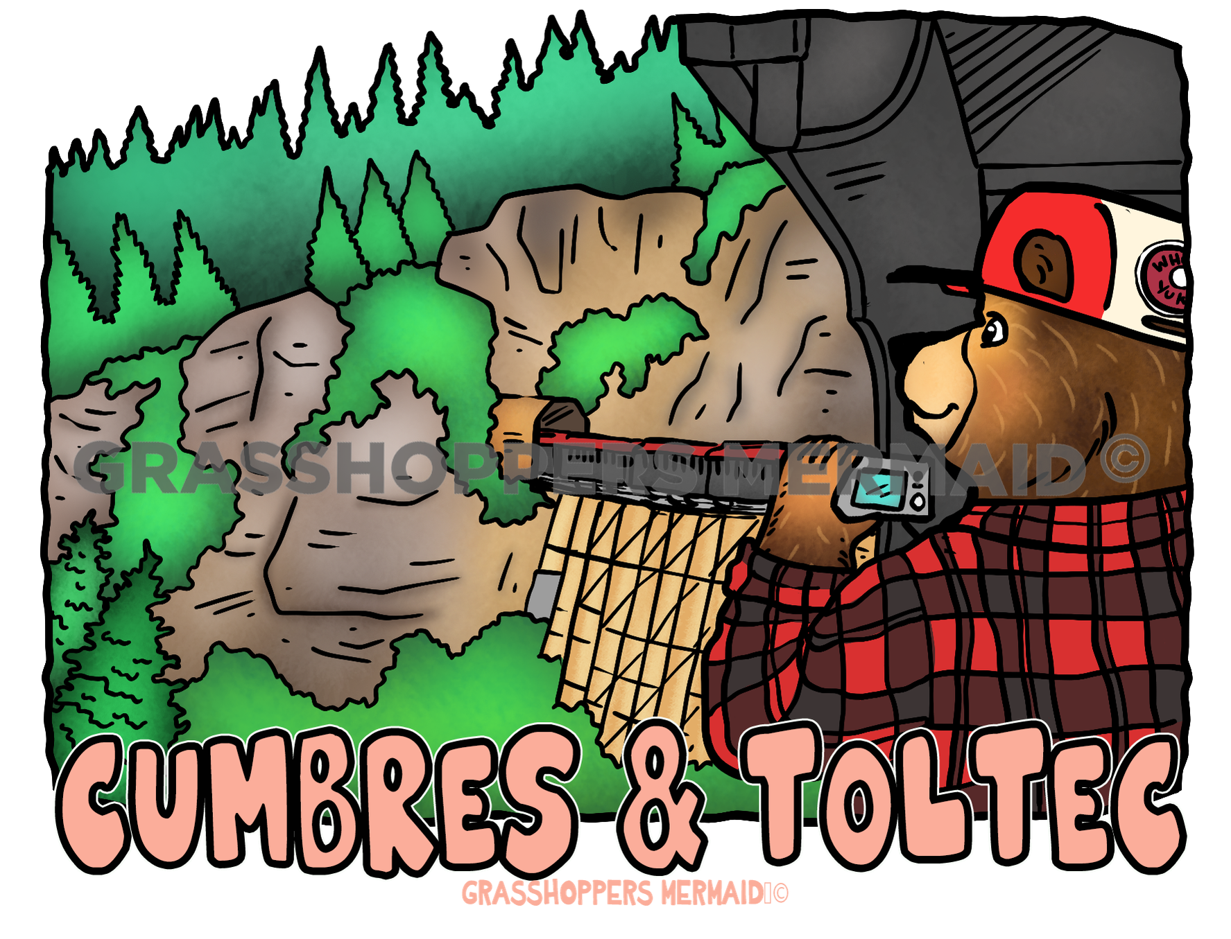 Tourist Train Bear