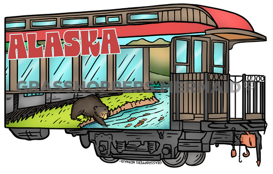Train Car Scenery