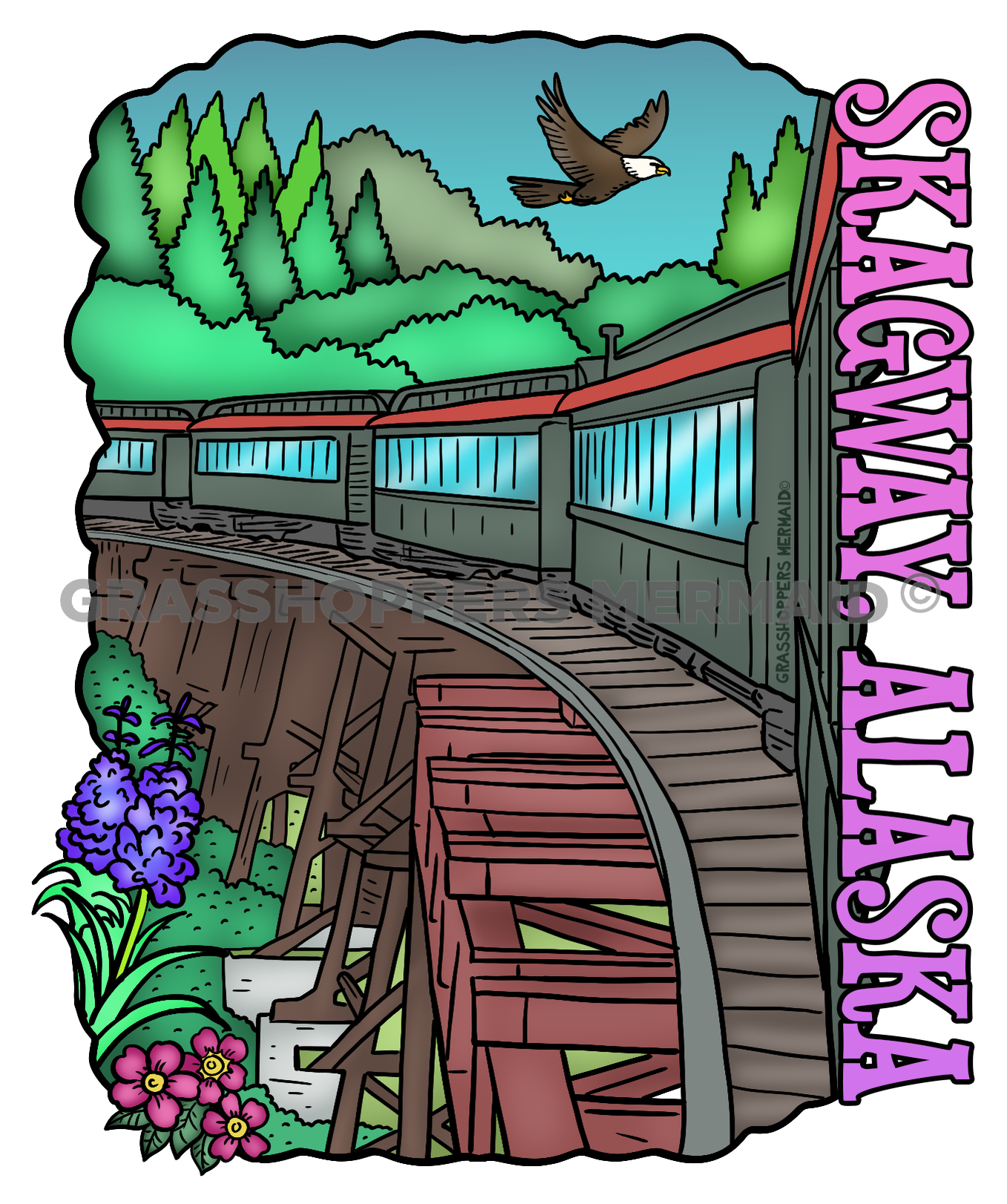 Train Car Wrap