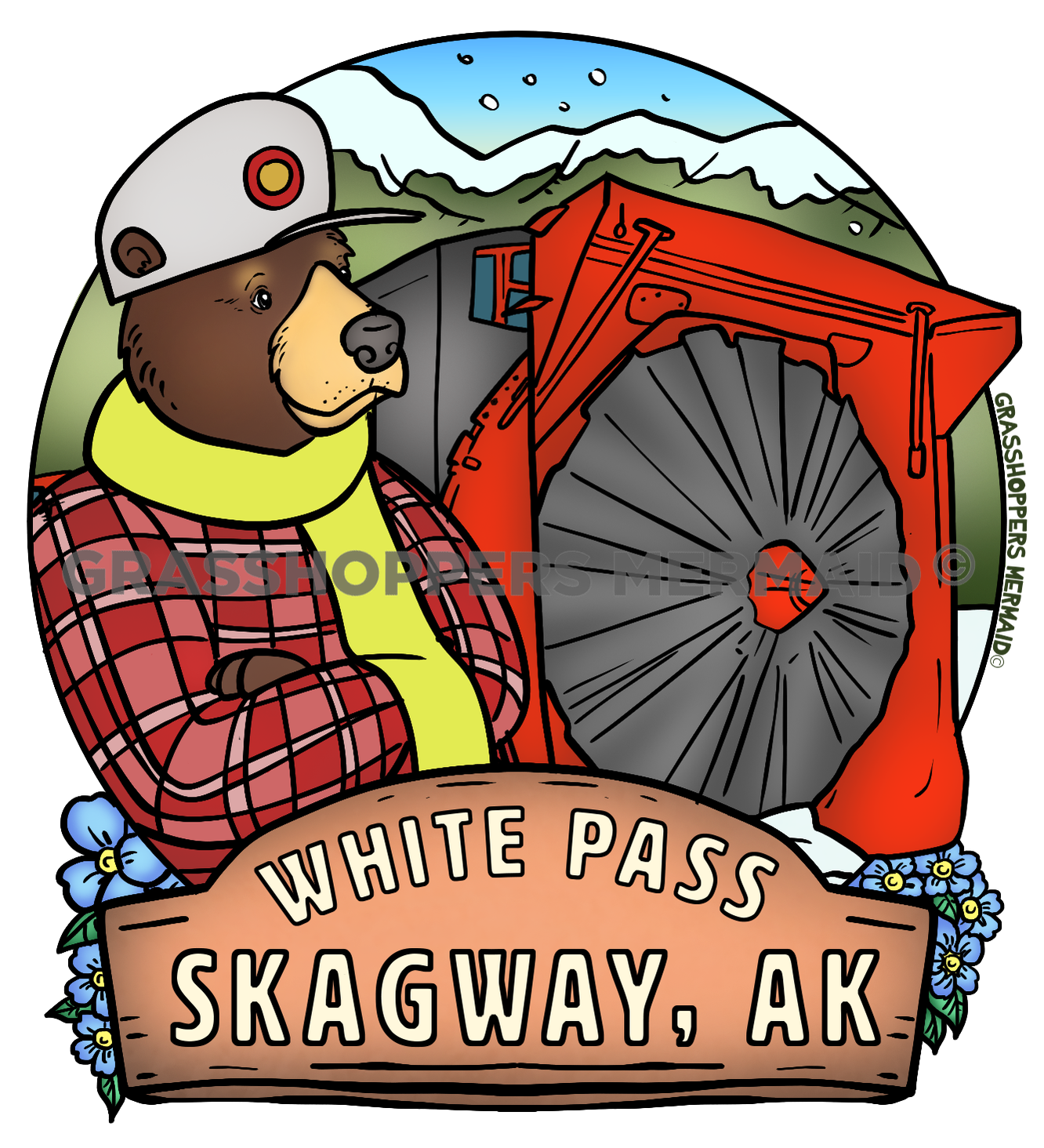 Train Plow & Bear