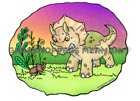 Triceratops Grr