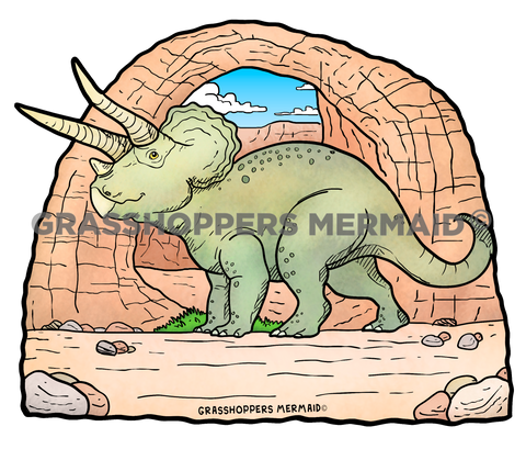 Triceratops Desert