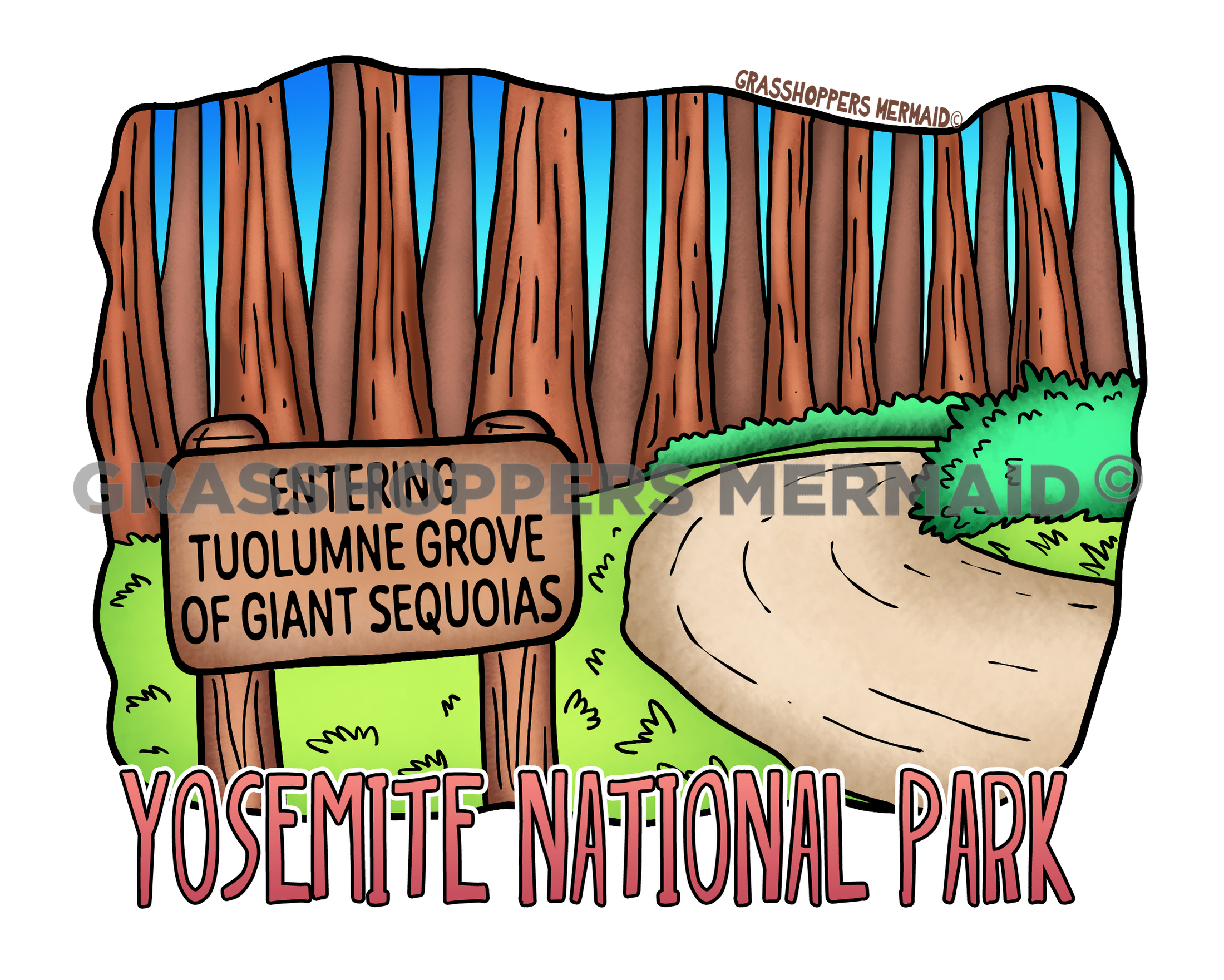 Tuolumne Grove Entrance