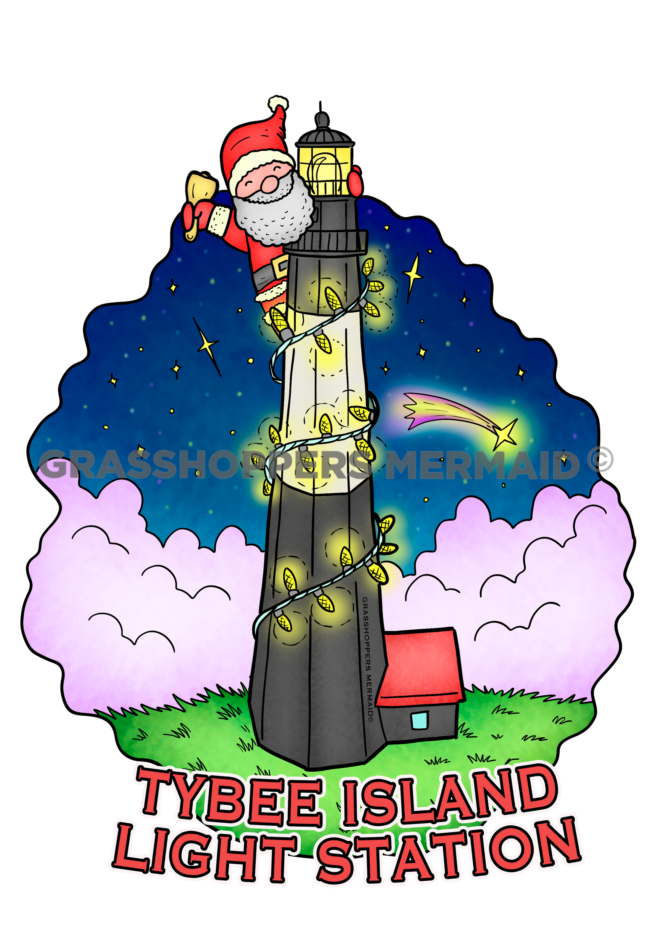 Tybee Island Santa Nights