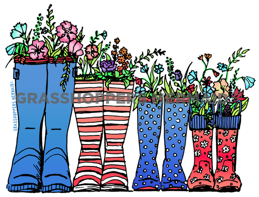USA Garden Wellies