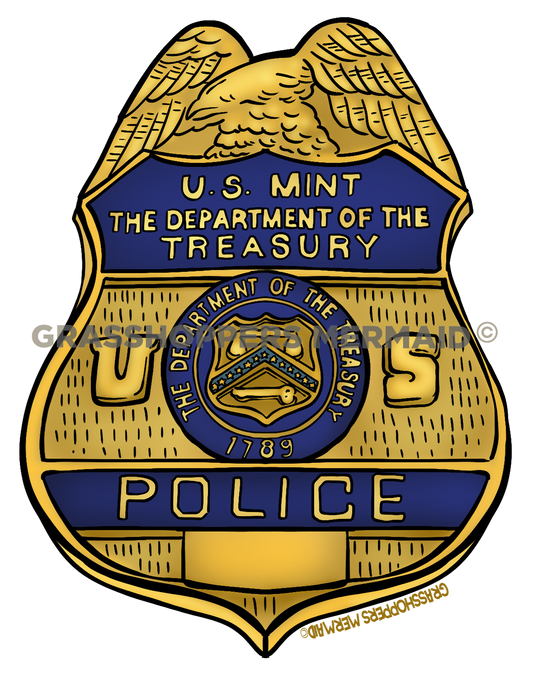 US Mint Police Badge
