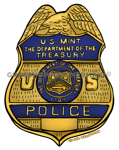 US Mint Police Badge