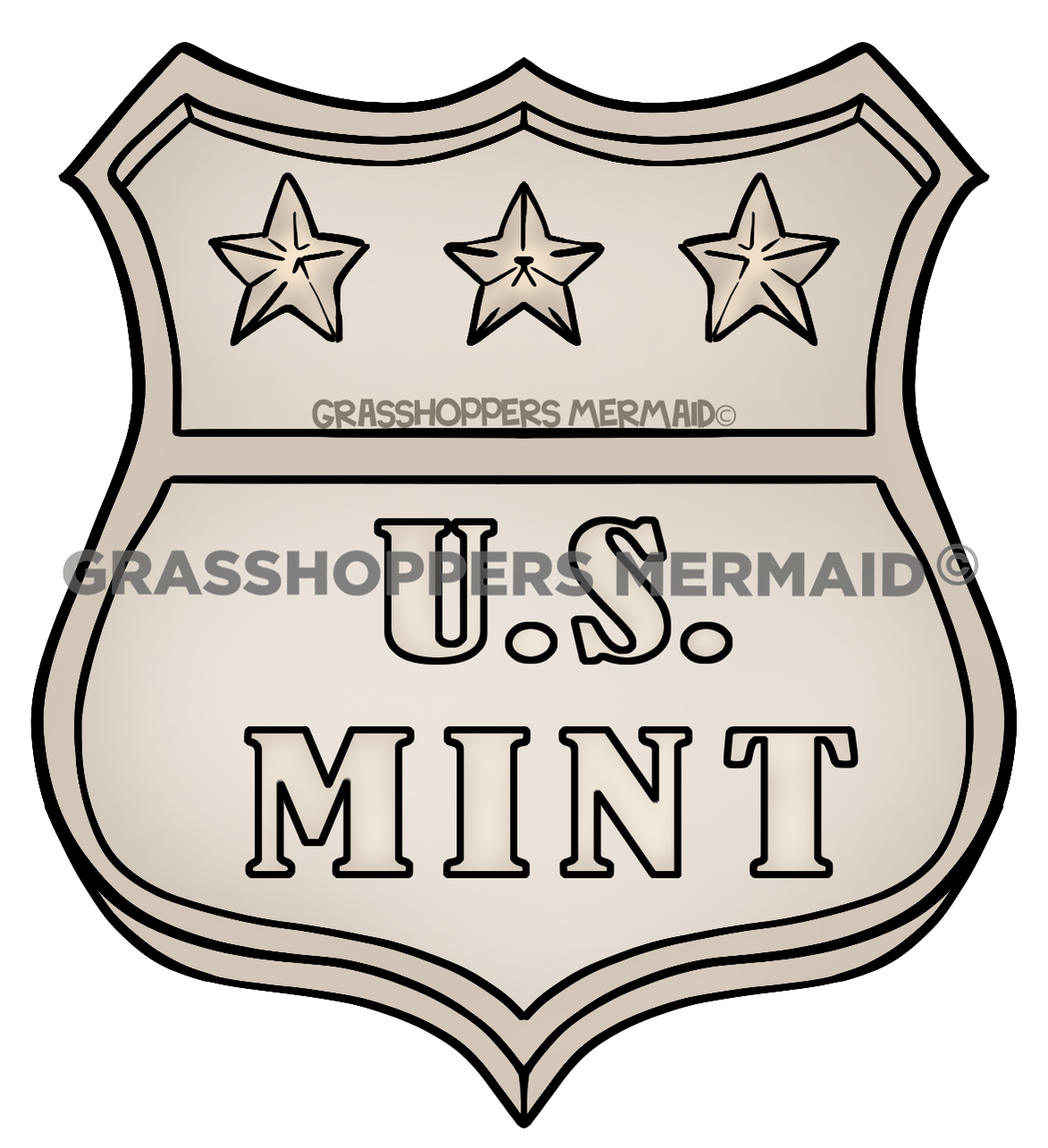 US Mint Badge