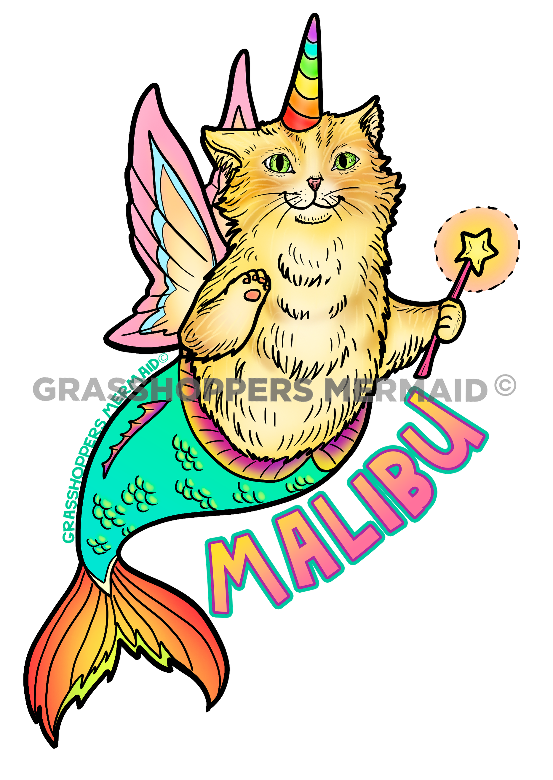 Unicorn Mermaid Fairy