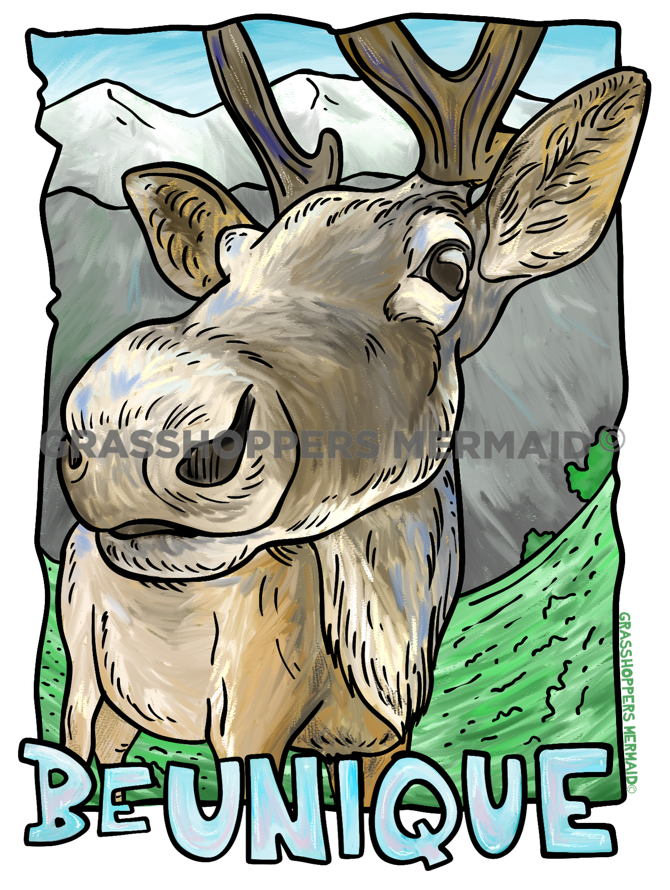 Unique Caribou
