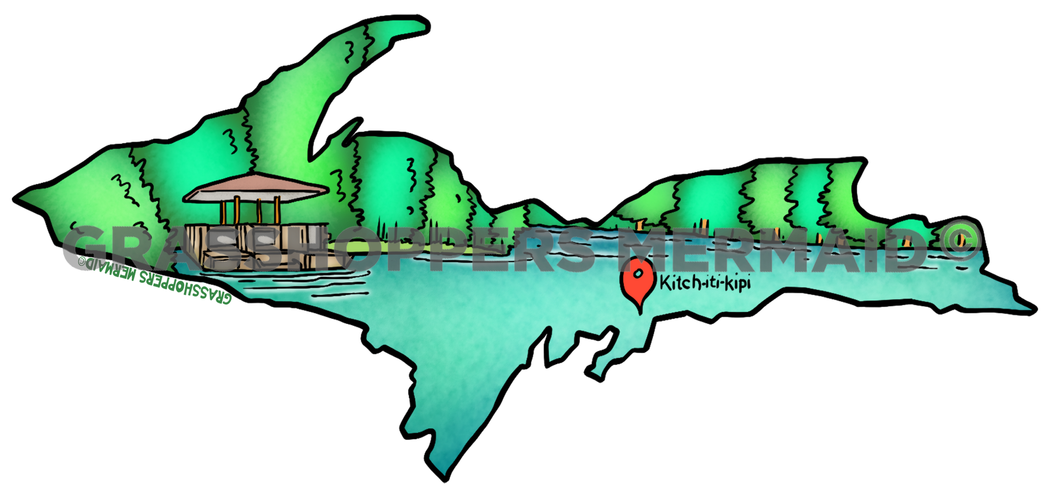 Upper Michigan Map