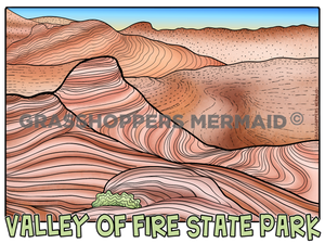 Valley of Fire Linework