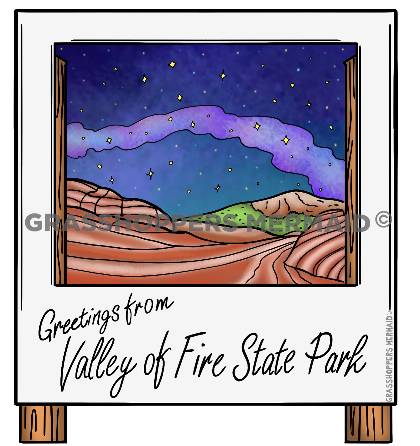 Valley of Fire State Park Sign
