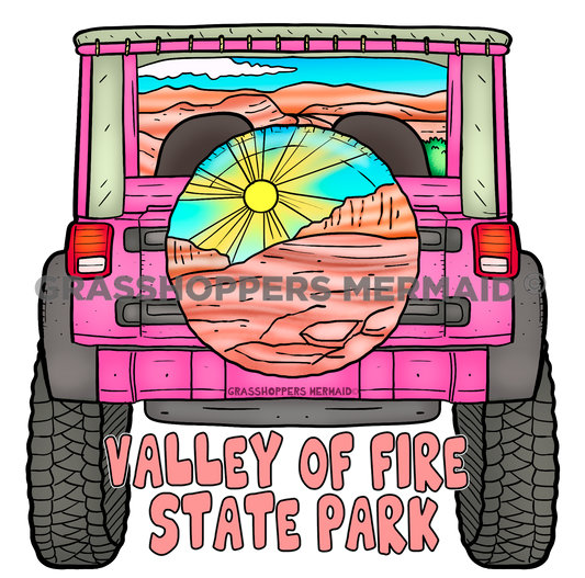 Valley of the Fire Jeep