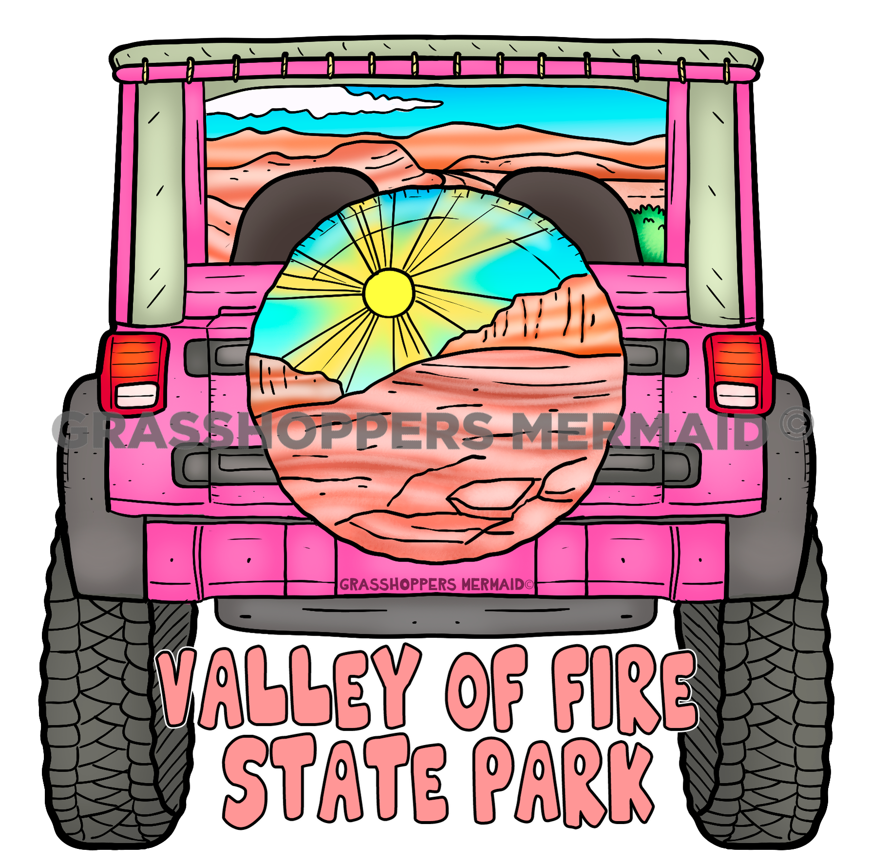 Valley of the Fire Jeep