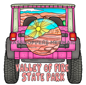 Valley of the Fire Jeep