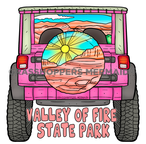 Valley of the Fire Jeep