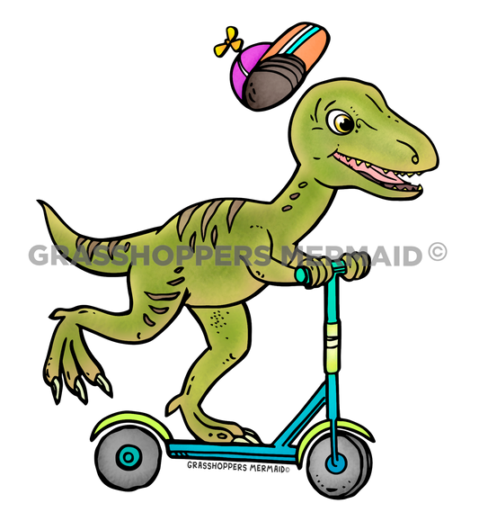 Velociraptor Scooter
