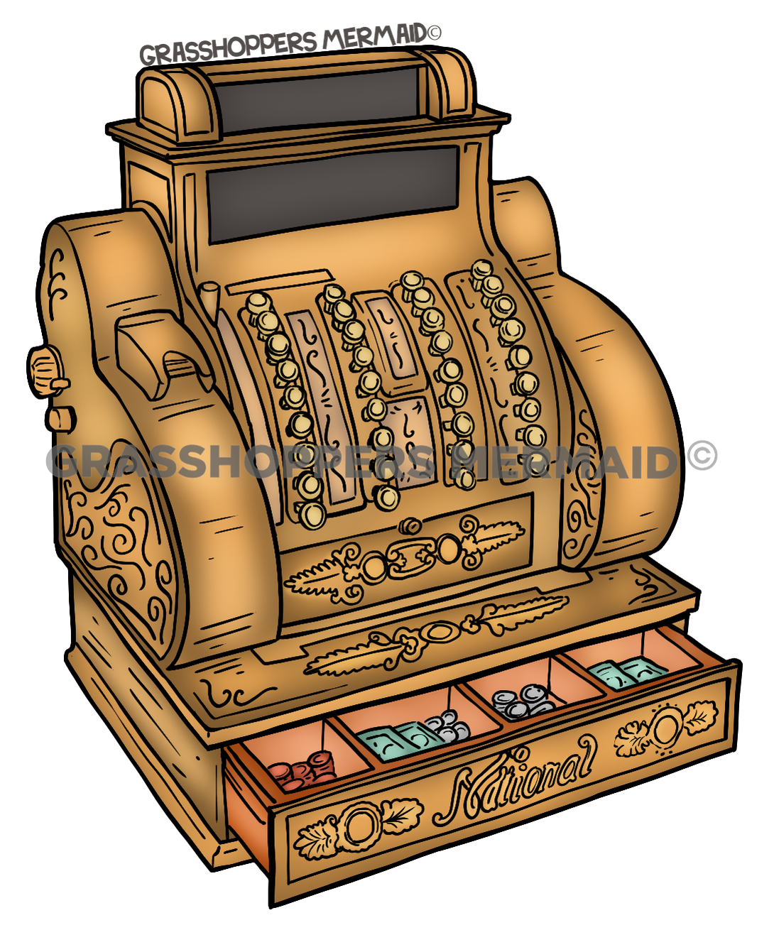 Vintage Cash Register