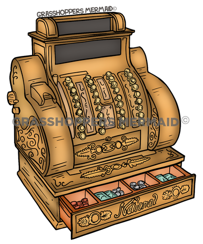 Vintage Cash Register