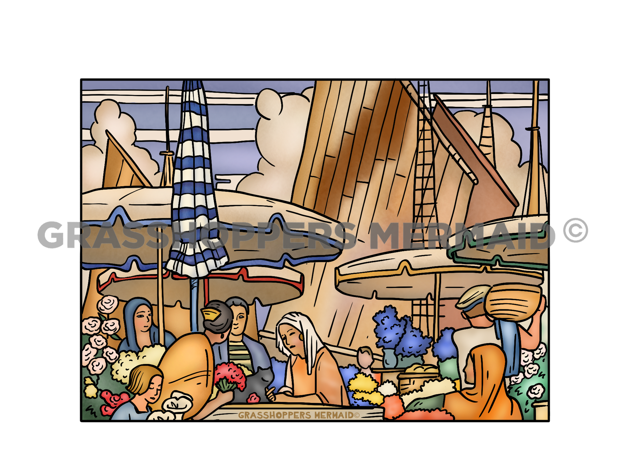 Vintage Flower Market