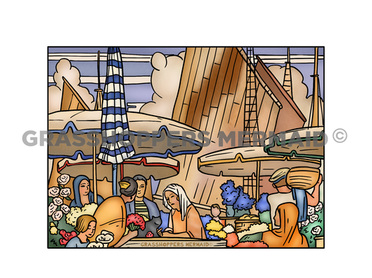 Vintage Flower Market