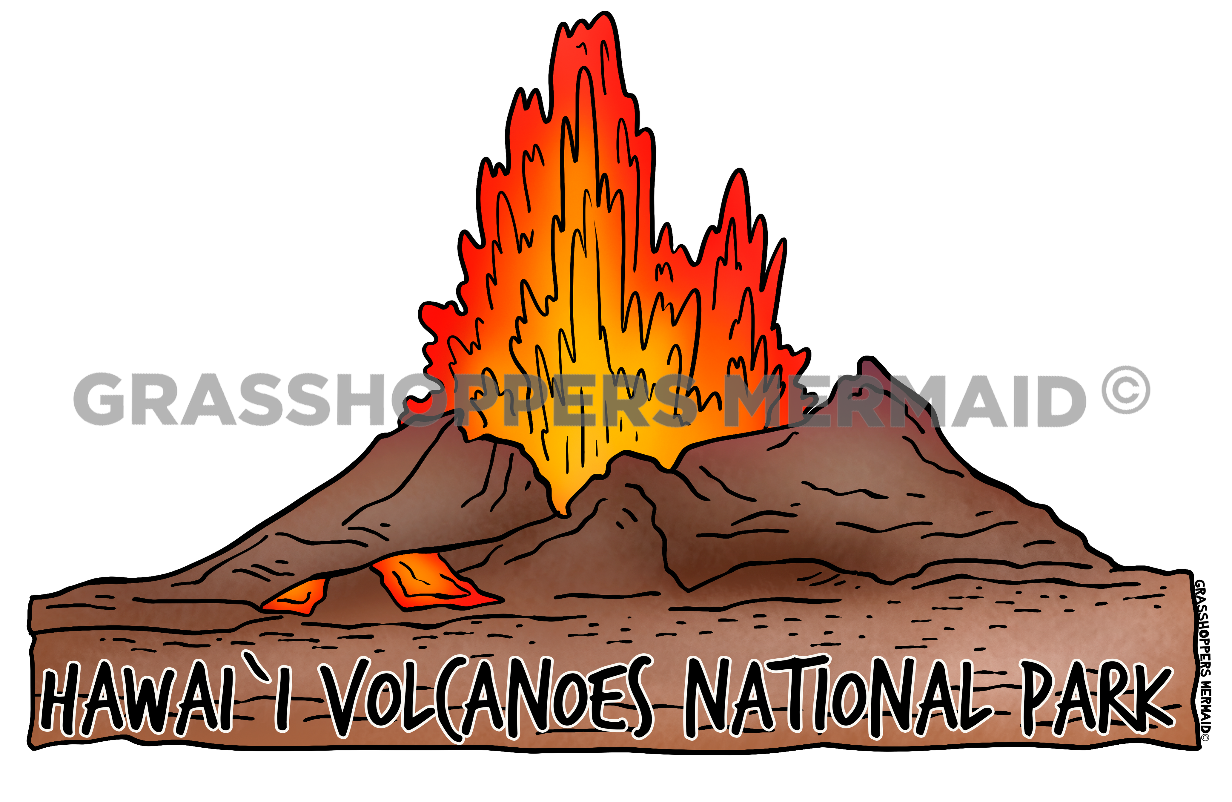 Volcano Boom – Grasshopper's Mermaid