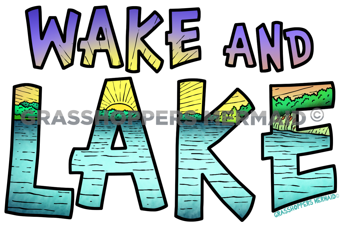 Wake and Lake