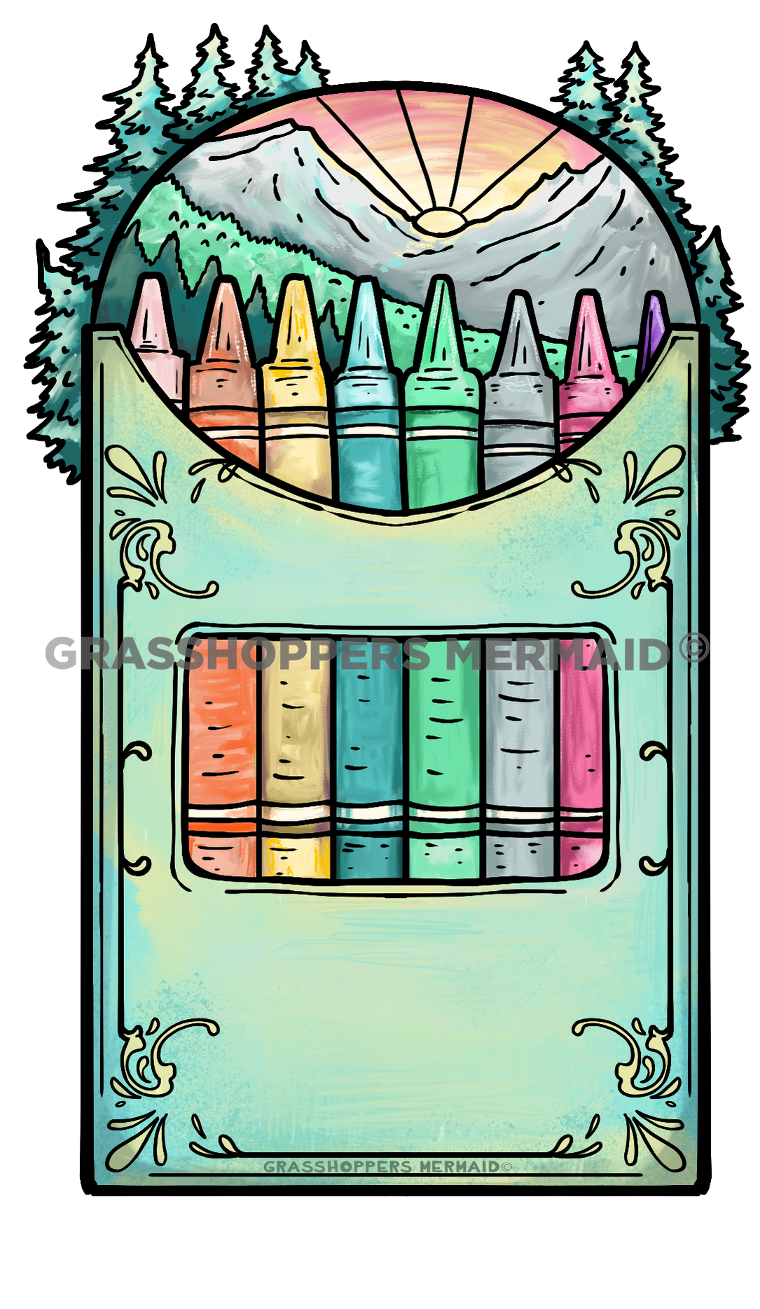 Watercolor Crayons