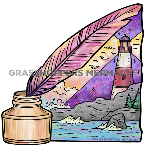 Watercolor Ink Bottle