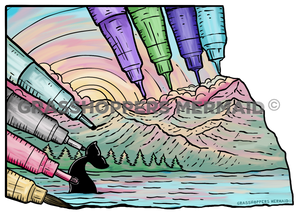 Watercolor Ink Pens