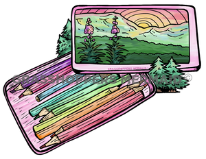 Watercolor Pencil Set