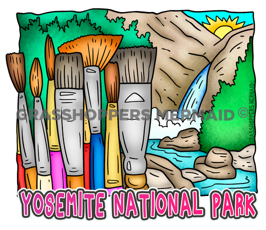 Waterfall Art Brushes