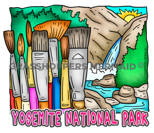 Waterfall Art Brushes