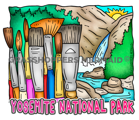 Waterfall Art Brushes