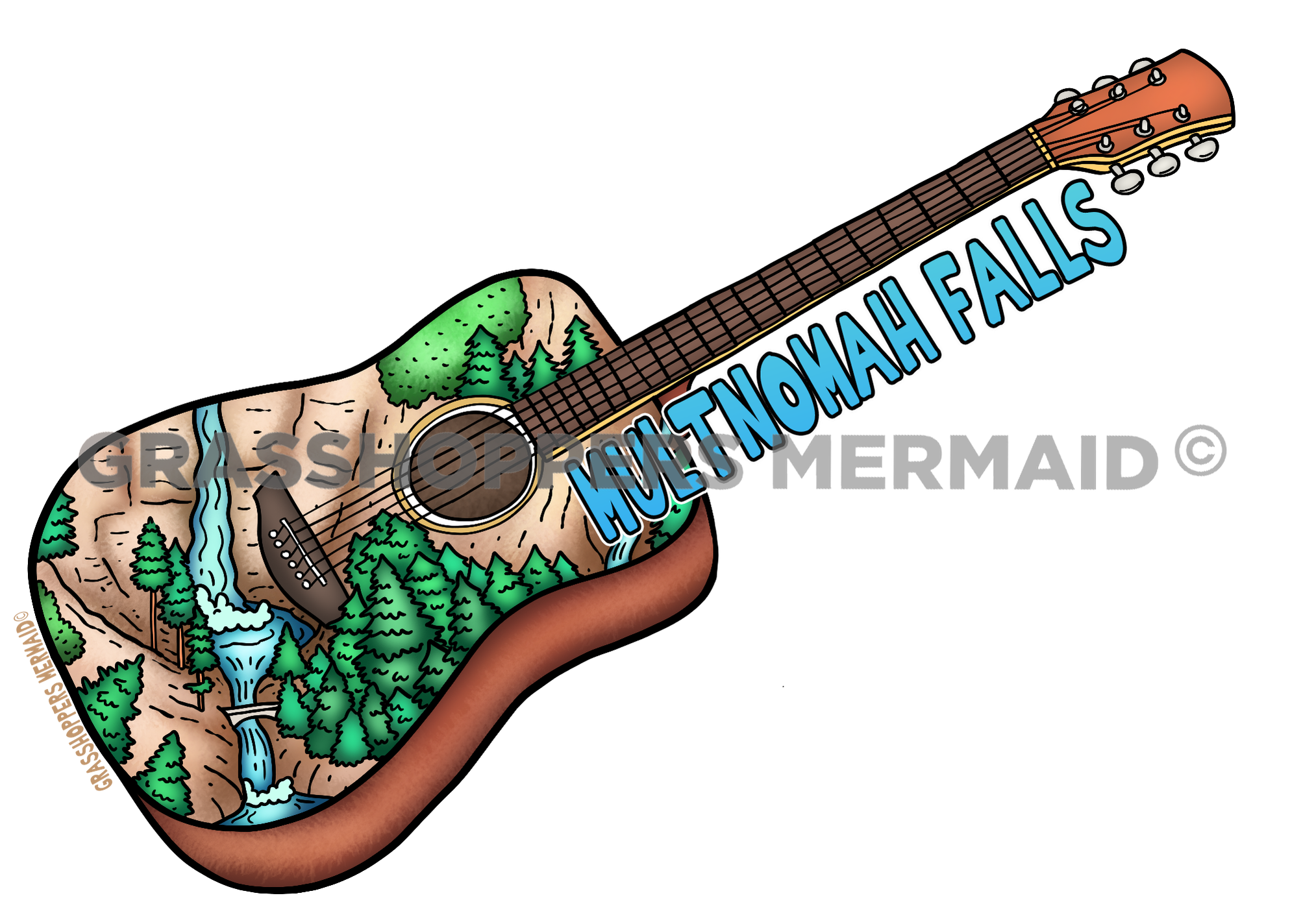 Waterfall Guitar