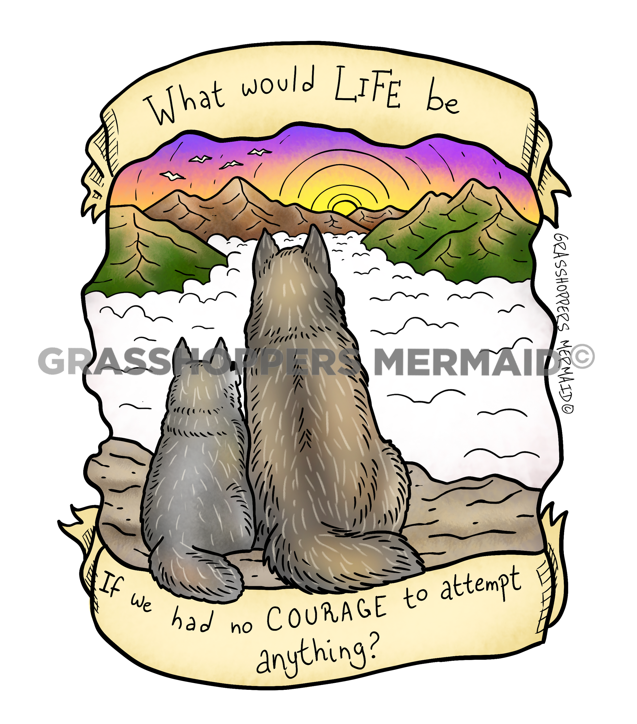 What Would Life Be Wolves