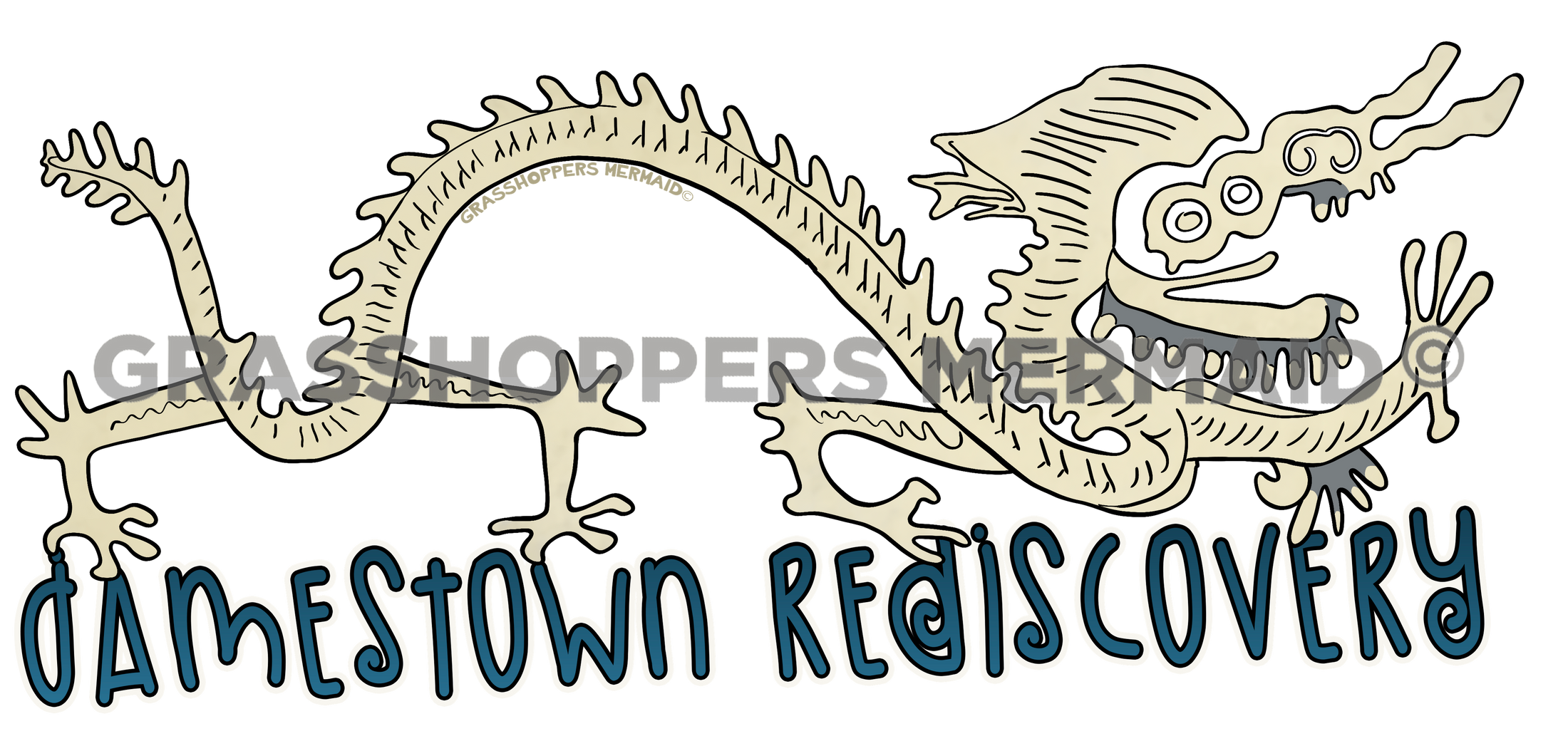 White Chinese Dragon