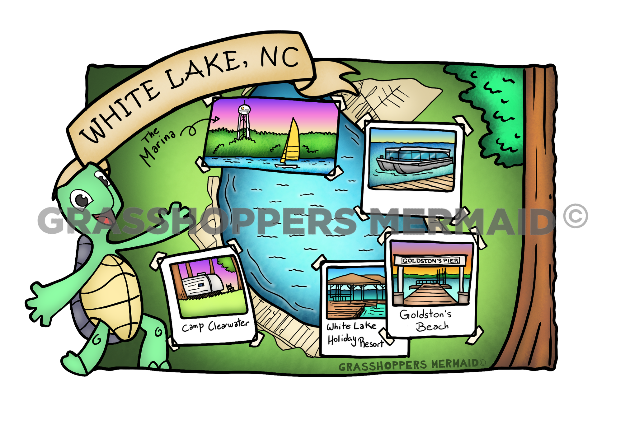 White Lake NC Mascot