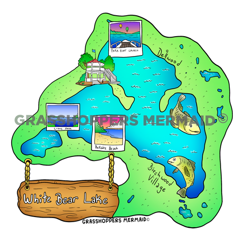 White Bear Lake Map