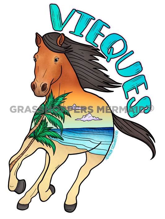 Solo Wild Beach Horse