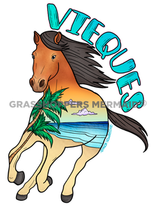Solo Wild Beach Horse
