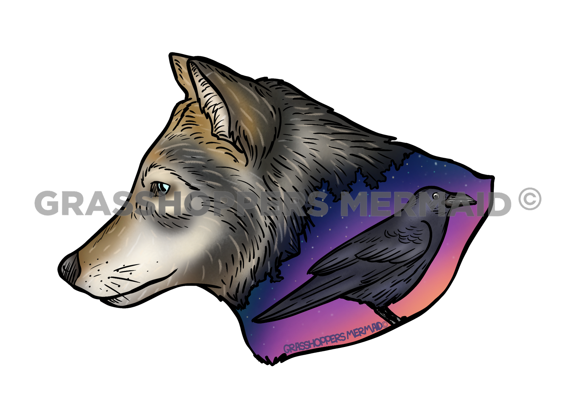 Wolf & Raven Dreams