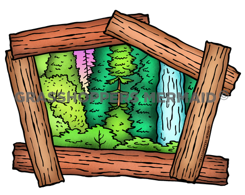 Wood Frame Forest